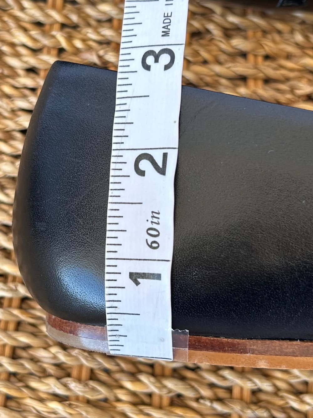 Talbots Women’s Sloan Mary Jane Nappa Flats Black Square Toe Size 9.5M - Picture 12 of 12